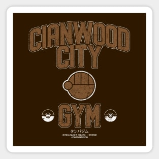 Cianwood City Gym Magnet